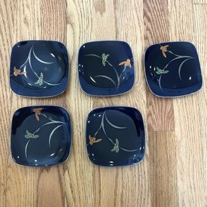 5 square appetizer plates